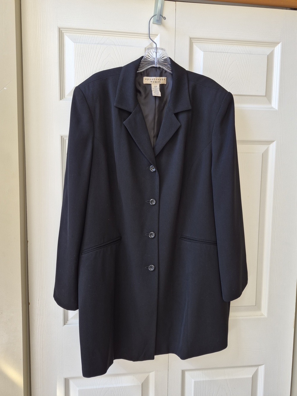 Apostrophe Black Tailored Women's Blazer Jacket